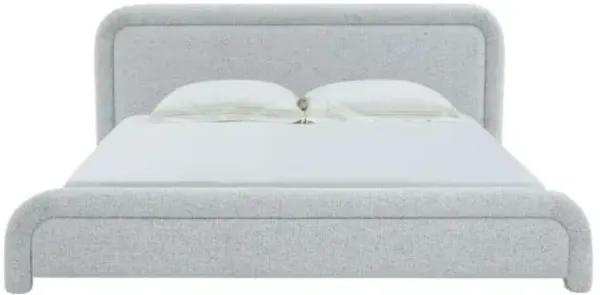 Anara Chenille Bed - Black