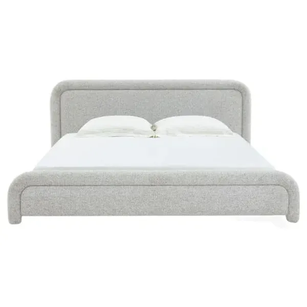 Anara Chenille Bed - Brown