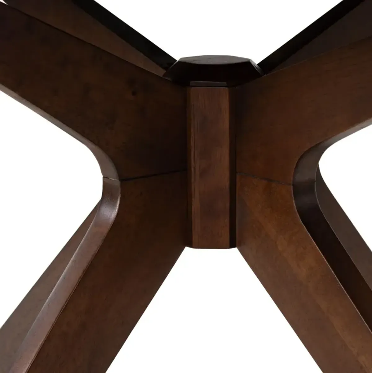 Rivyn 43"x75" Oval Dining Table, Walnut