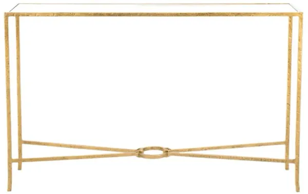 Novanan Forged Iron Rectangle Console Table