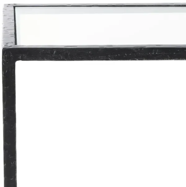 Novanan Forged Iron Rectangle Console Table