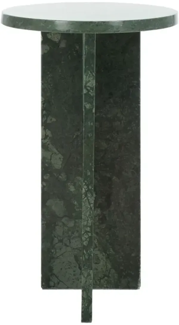 Myros Marble Drink Table - Green