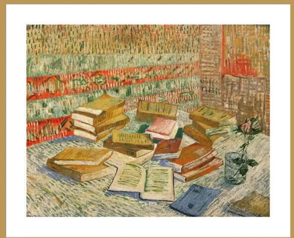The Yellow Books by Vincent van Gogh Framed Print