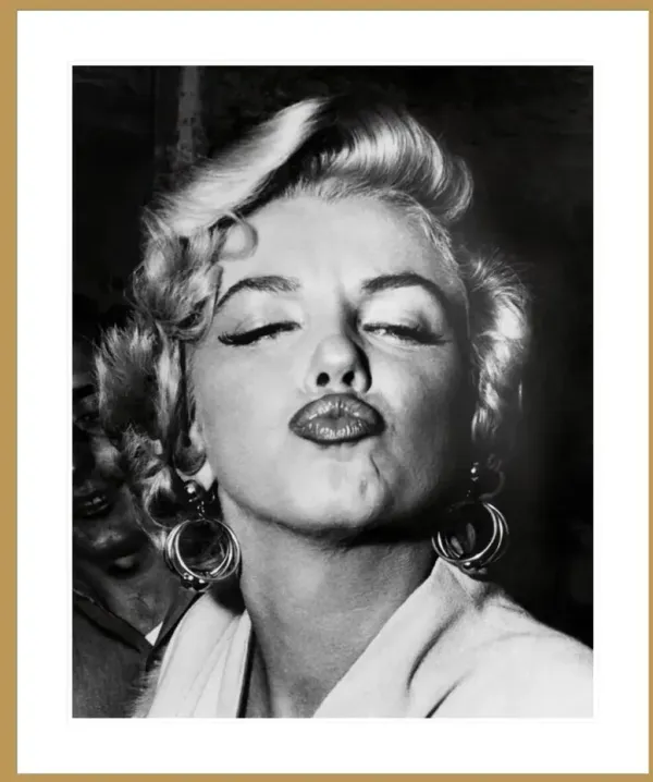 Marilyn Monroe by Weegee Framed Print