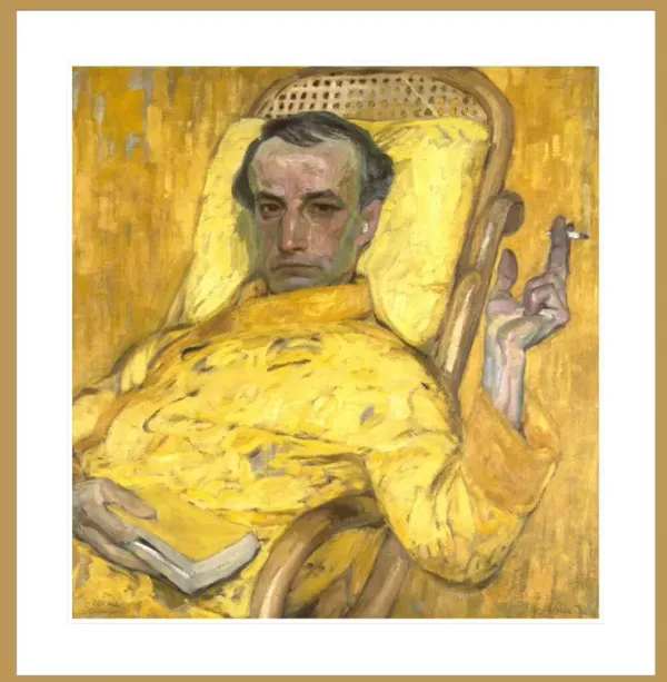 The Yellow Scale by František Kupka Framed Print