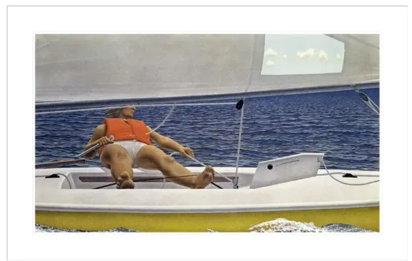 Laser by Alex Colville Framed Print