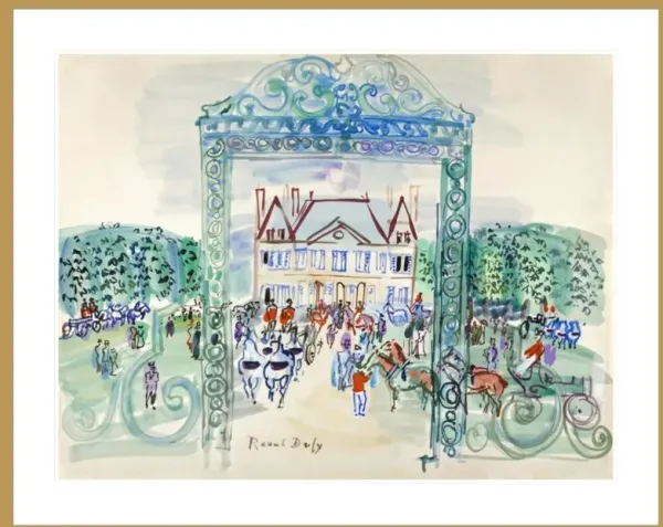 Le Haras du Pin by Raoul Dufy Framed Print