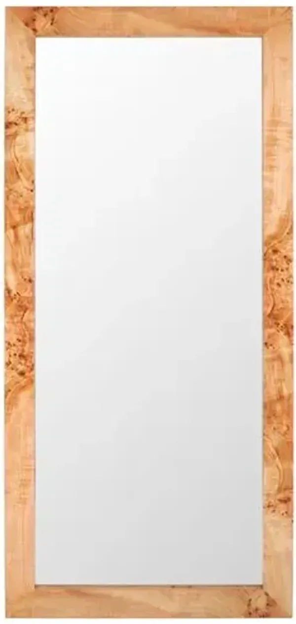 Varinis Foor Mirror - Natural - Brown