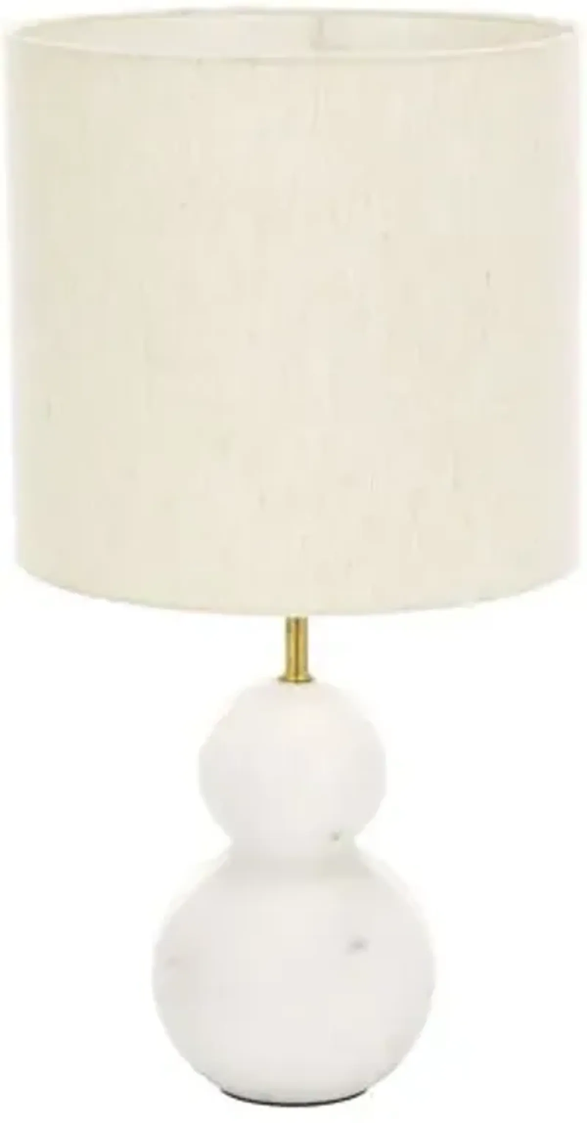 Sylla Marble Table Lamp - White