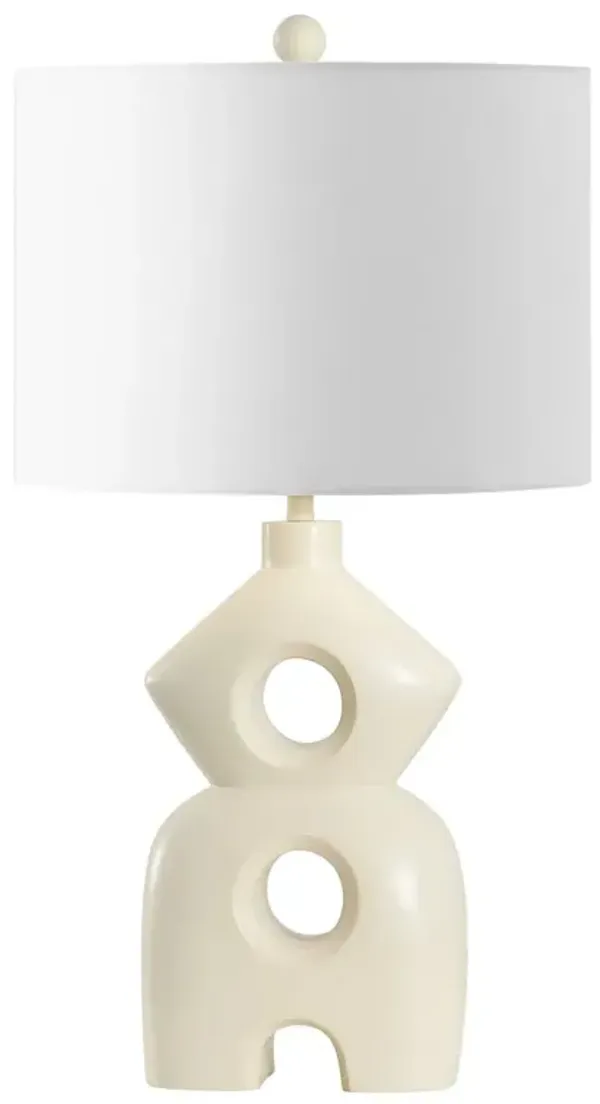 Arior Table Lamp - Creme - White