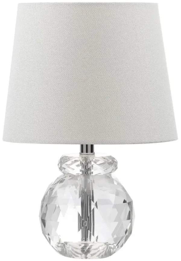 Solinel Crystal Accent Table Lamp - Clear - 9Lx13Hx9W in