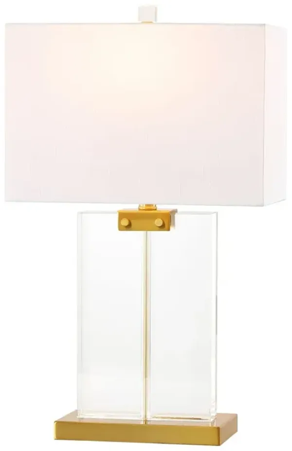 Novanir Crystal Table Lamp - Clear/Gold