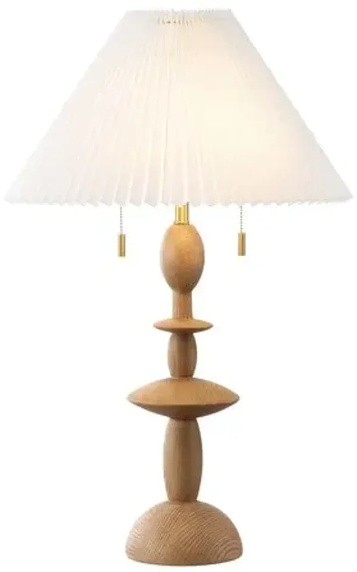Alitha Table Lamp - Natural - Brown