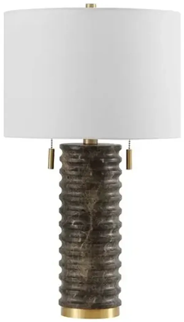 Cicil Table Lamp - Dark Grey - Gray