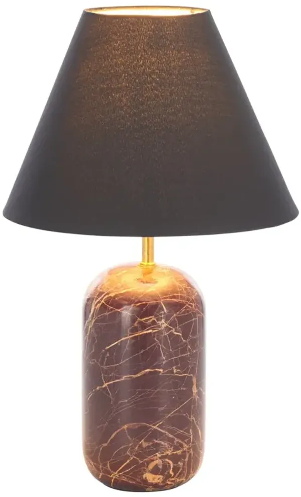 Myricor Table Lamp - Red Marble