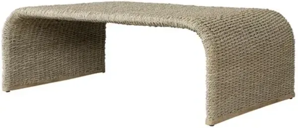 Camellia Seagrass Coffee Table - Brown
