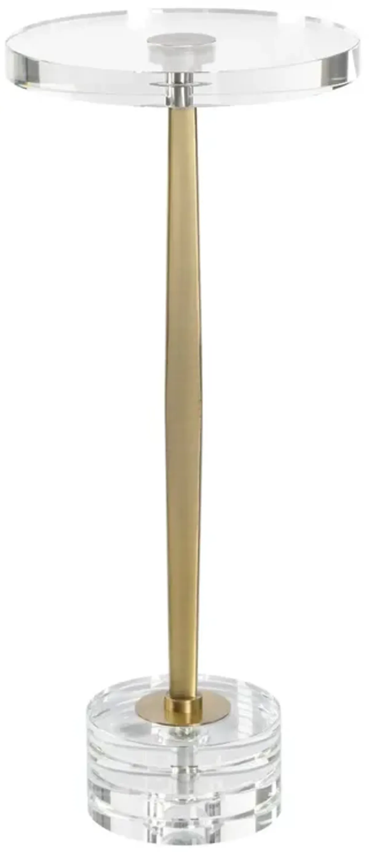 Eamon Crystal Drink Table - Gold