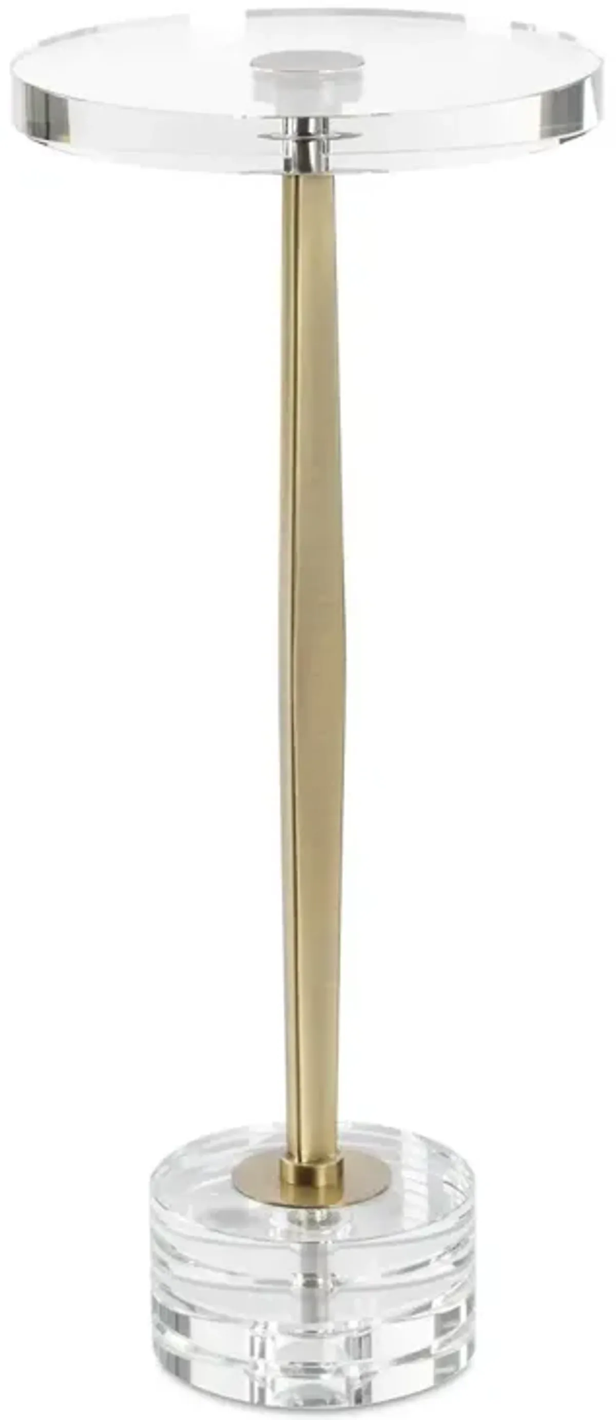 Eamon Crystal Drink Table - Gold