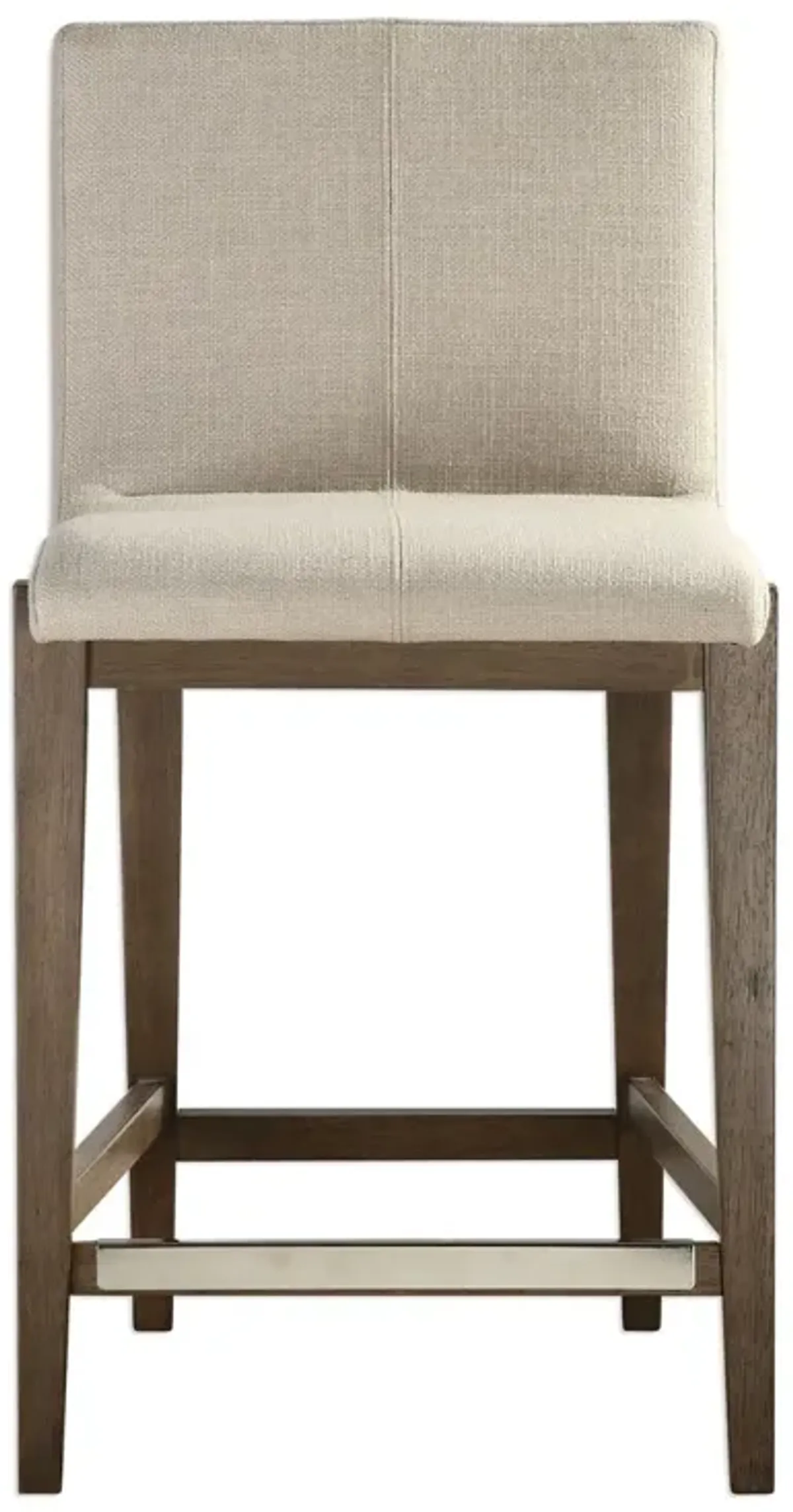 Gianna Textured Linen Counter Stool