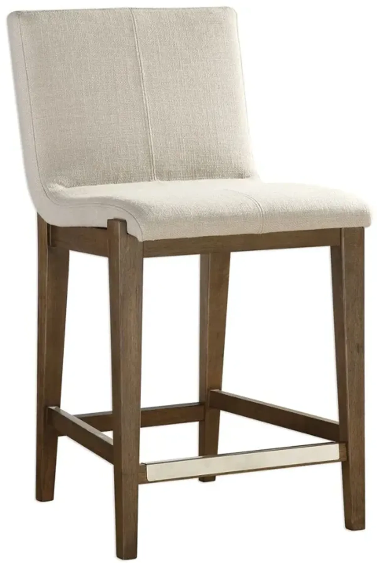 Gianna Textured Linen Counter Stool
