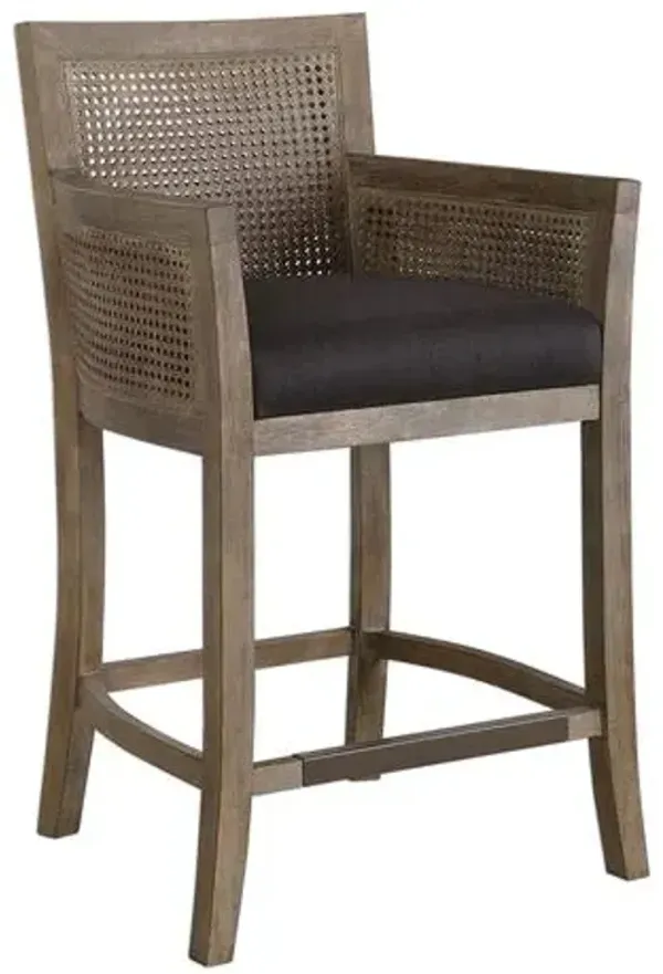 Yasmine Cane Counter Stool