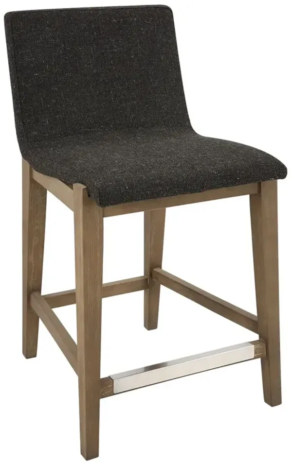 Gianna Textured Linen Counter Stool
