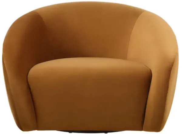 Estelle Velvet Swivel Chair