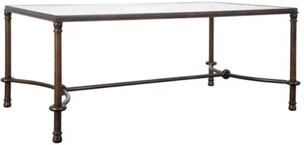 Eulalia Coffee Table - Bronze - Brown