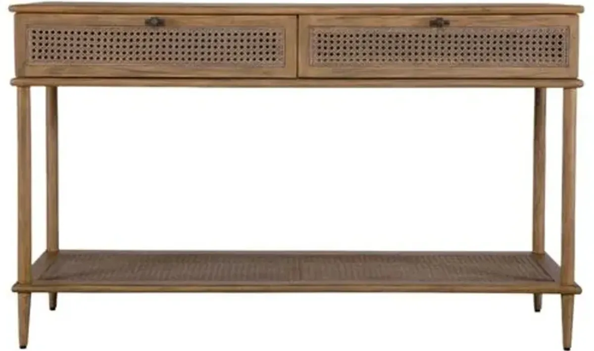 Magnus Console Table - Natural - Brown
