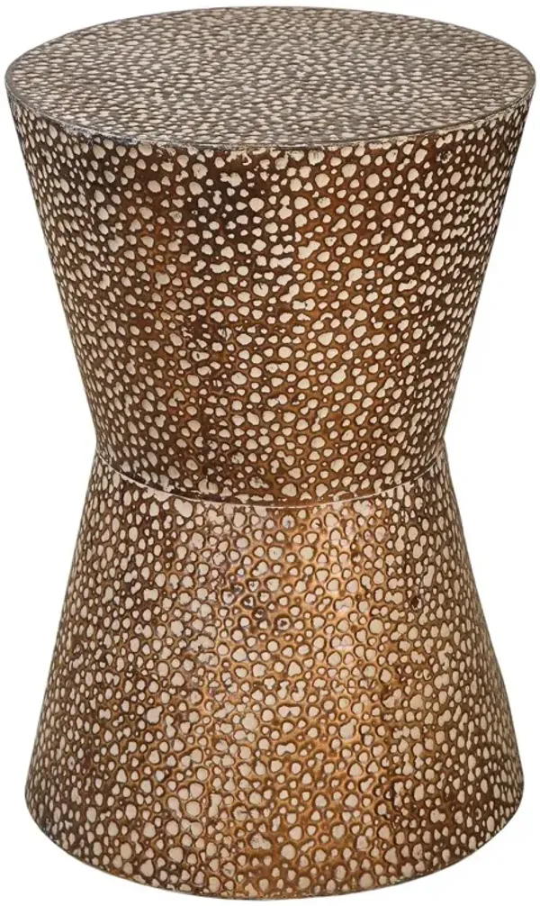 Lysander Accent Table, Bronze