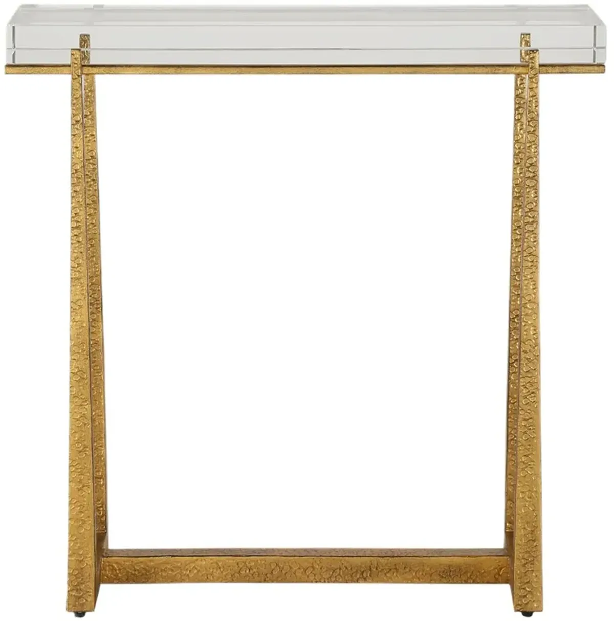 Pasqual Rectangle Accent Table, Crystal
