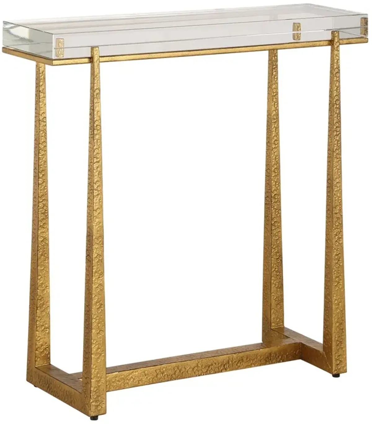 Pasqual Rectangle Accent Table, Crystal