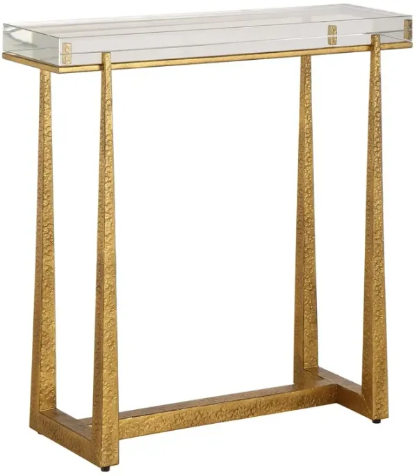 Pasqual Rectangle Accent Table, Crystal