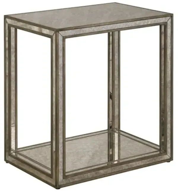 Severin End Table - Silver