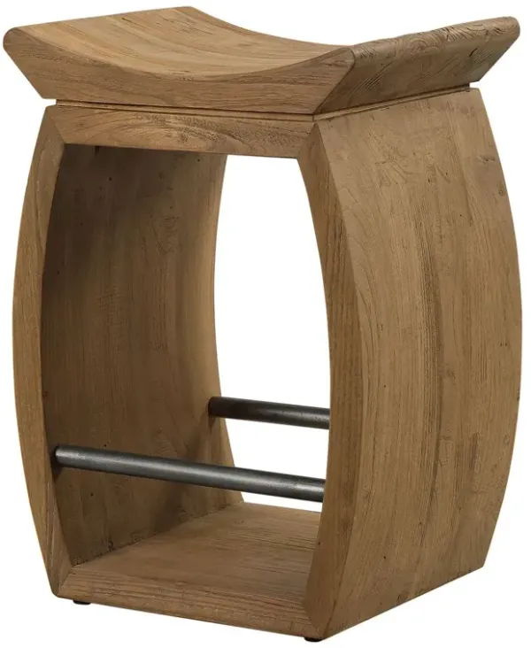 Tessa Counter Stool, Natural Elm