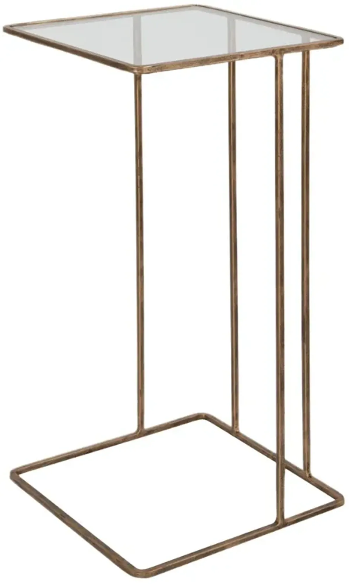 Malcolm Accent Table, Brass/Gold