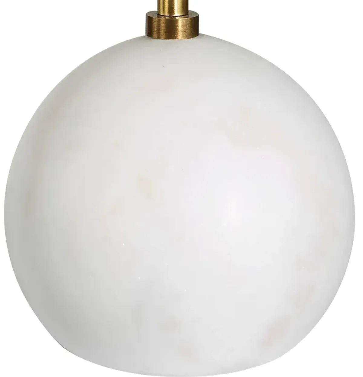 Caleb Marble Drink Table - White