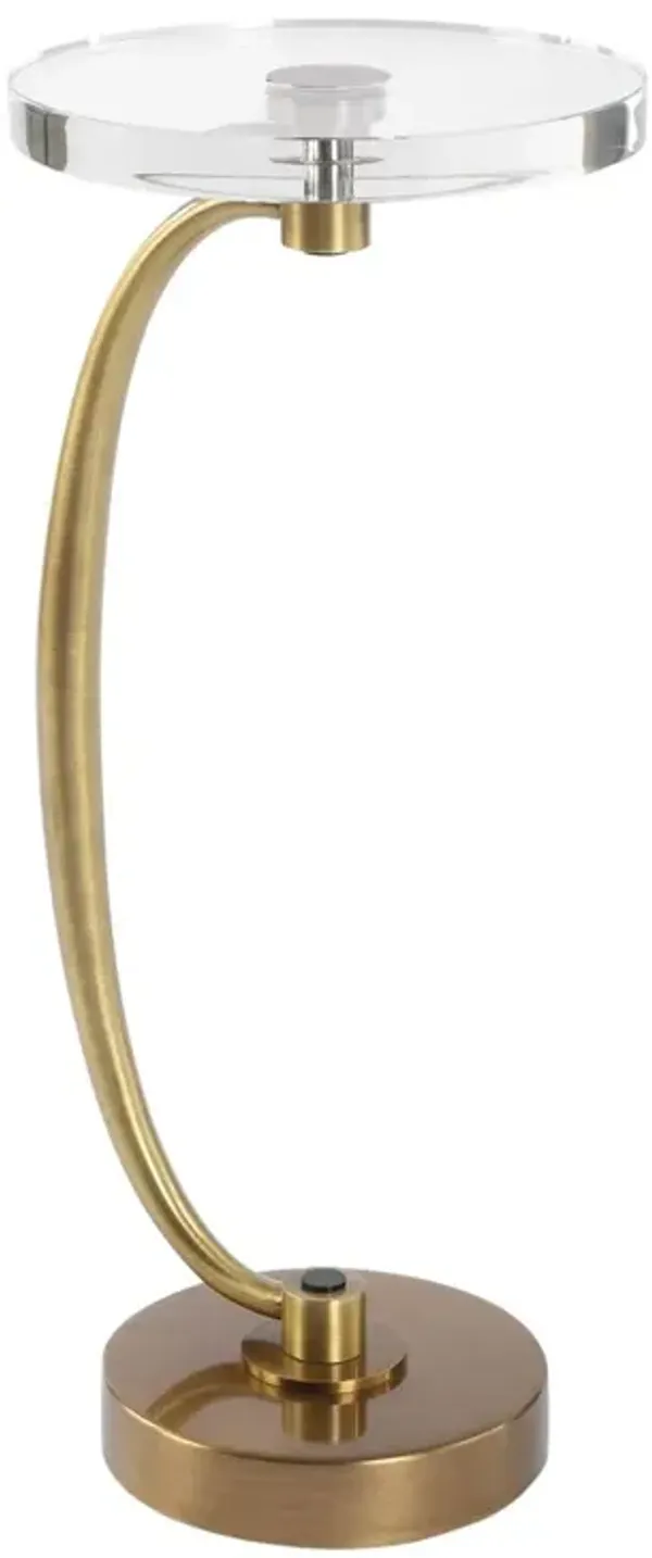 Eleanora Crystal Drink Table - Gold