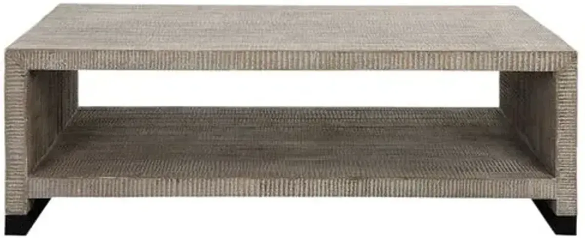 Milena Coffee Table - Natural - Brown