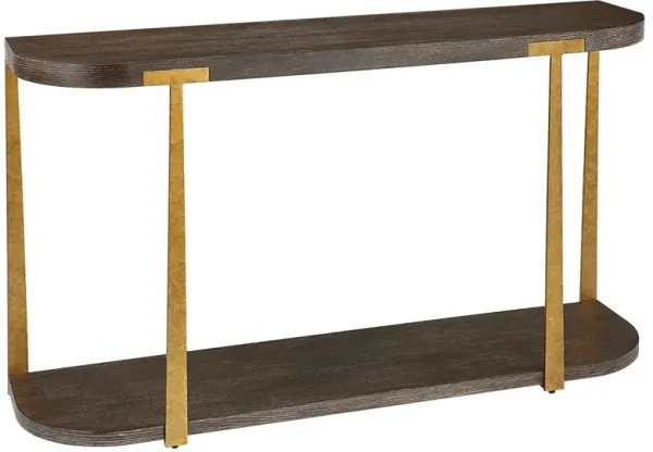 Giulio Console Table, Walnut