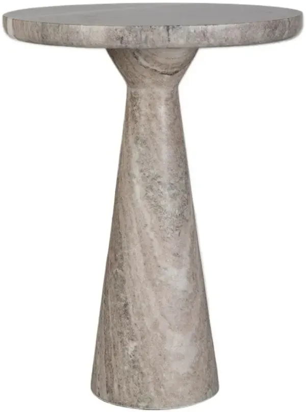 Cecilio Marble Accent Table, Natural