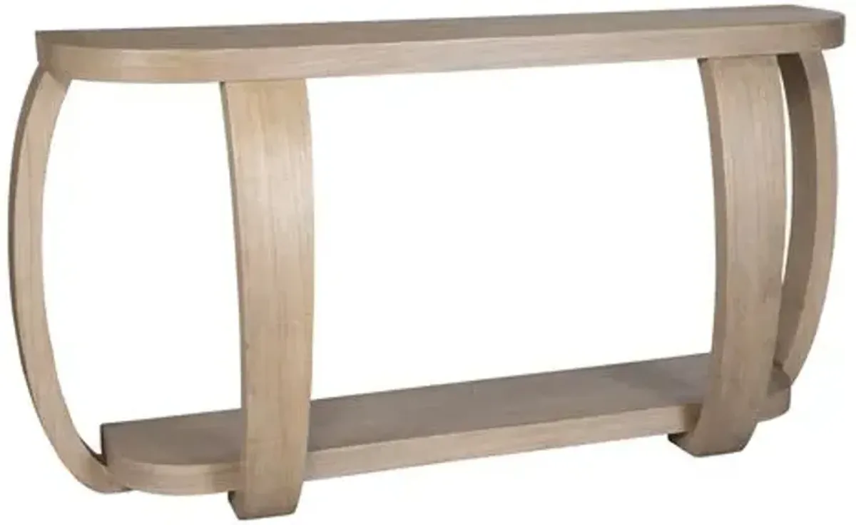 Aveline Console Table - Natural - Brown