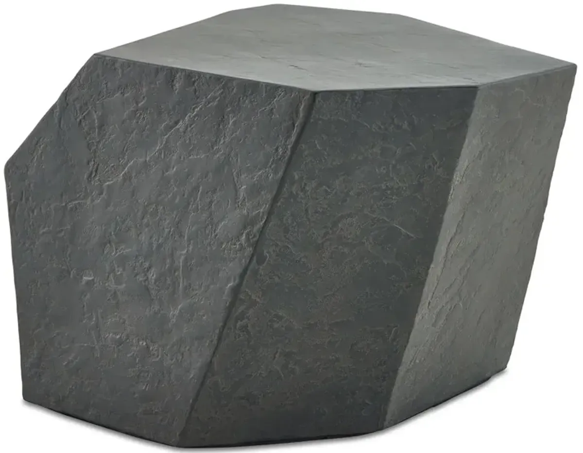Marcian Outdoor Concrete Side Table