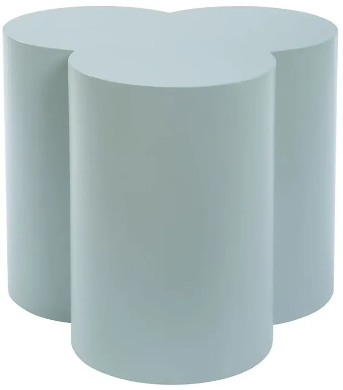 Elias Clover Accent Table, Blue