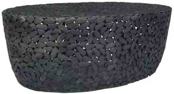 Stefano Outdoor Coffee Table - Black