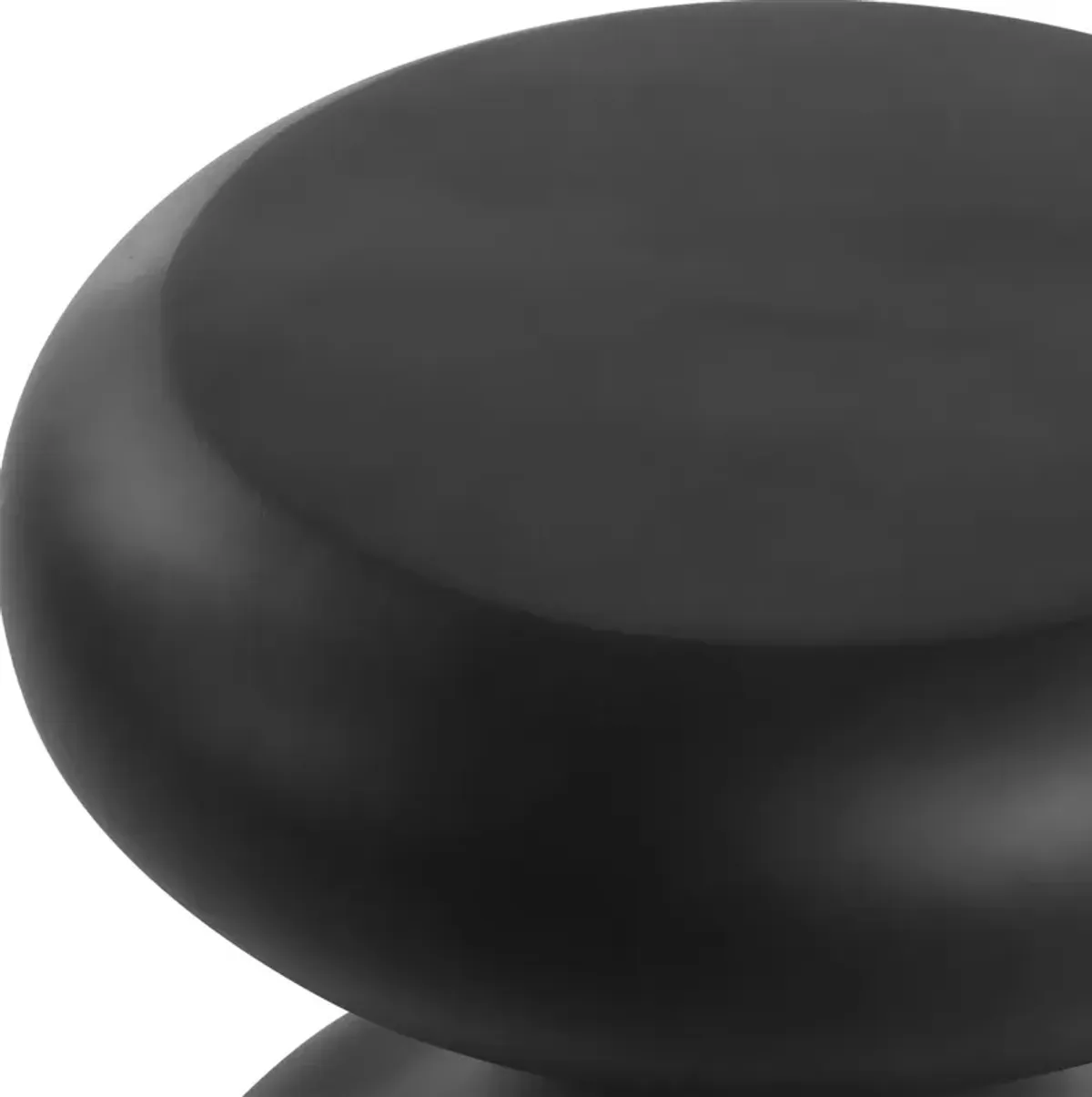 Cristobal Indoor/Outdoor Accent Table, Black