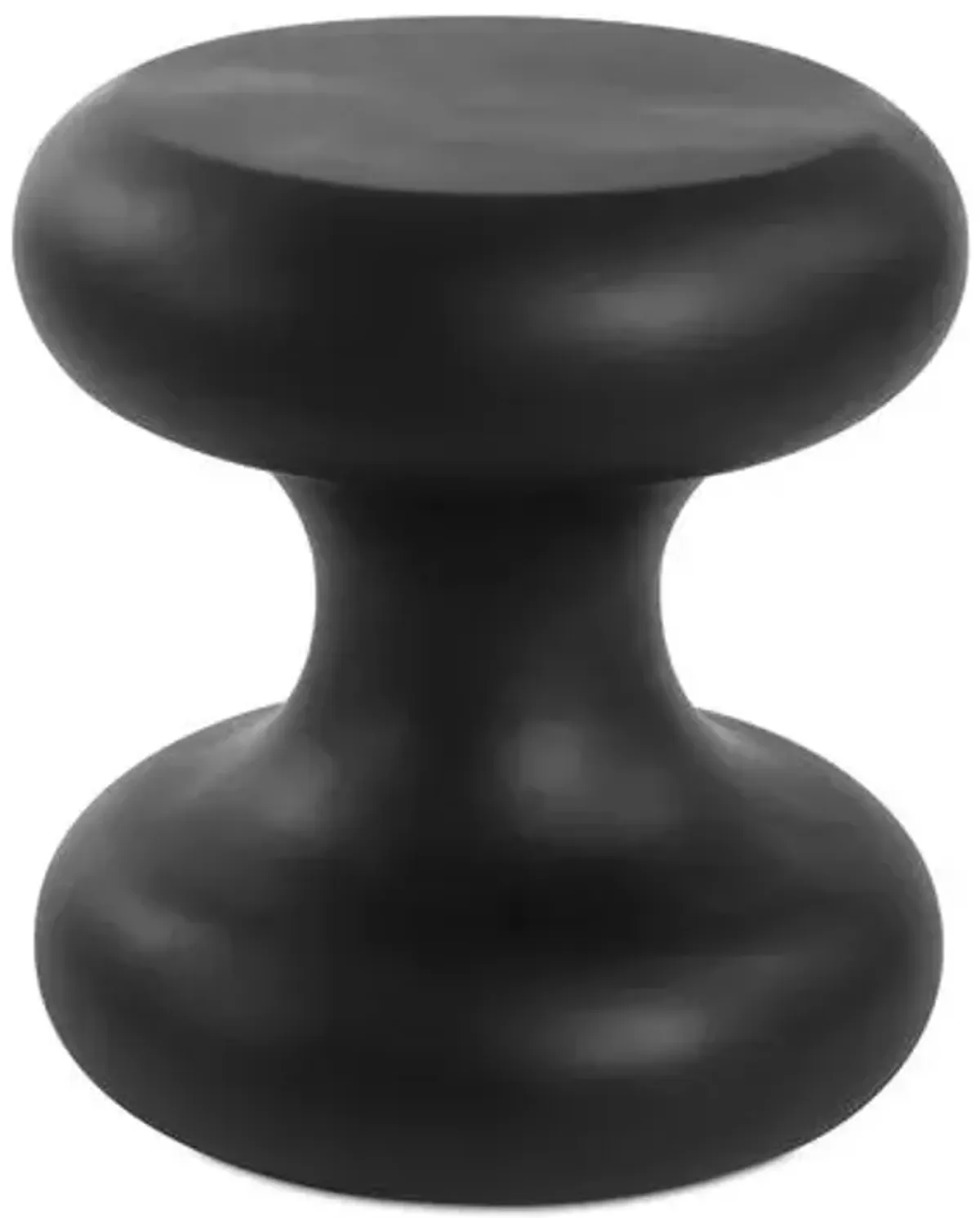 Cristobal Indoor/Outdoor Accent Table - Black - 18Hx16Wx16D in