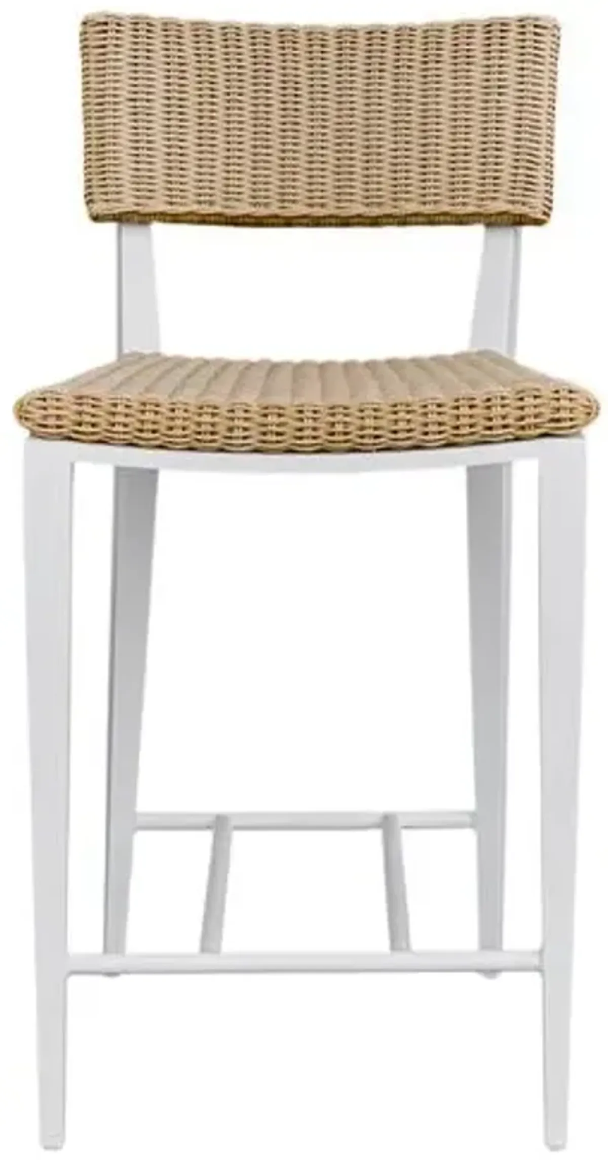 Yasmina Outdoor Wicker Counter Stool