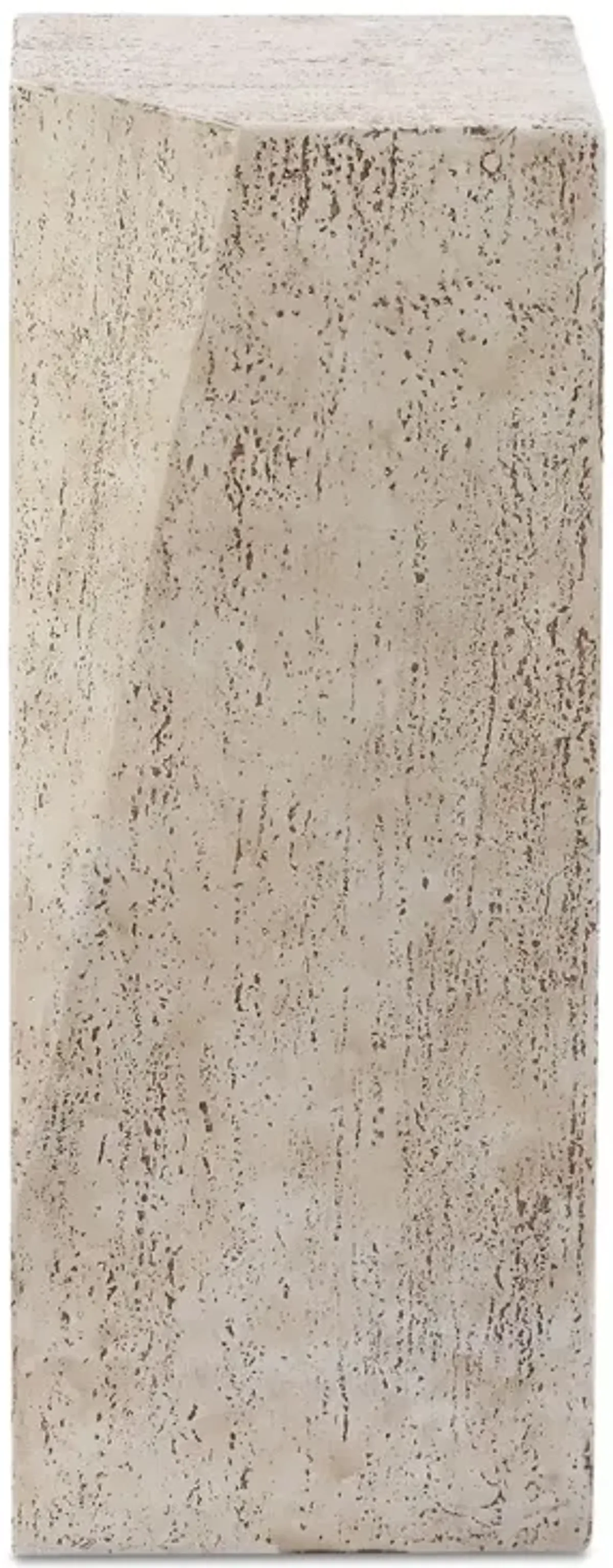 Fioraelyn Indoor/Outdoor Concrete Drink Table - Natural - Multi