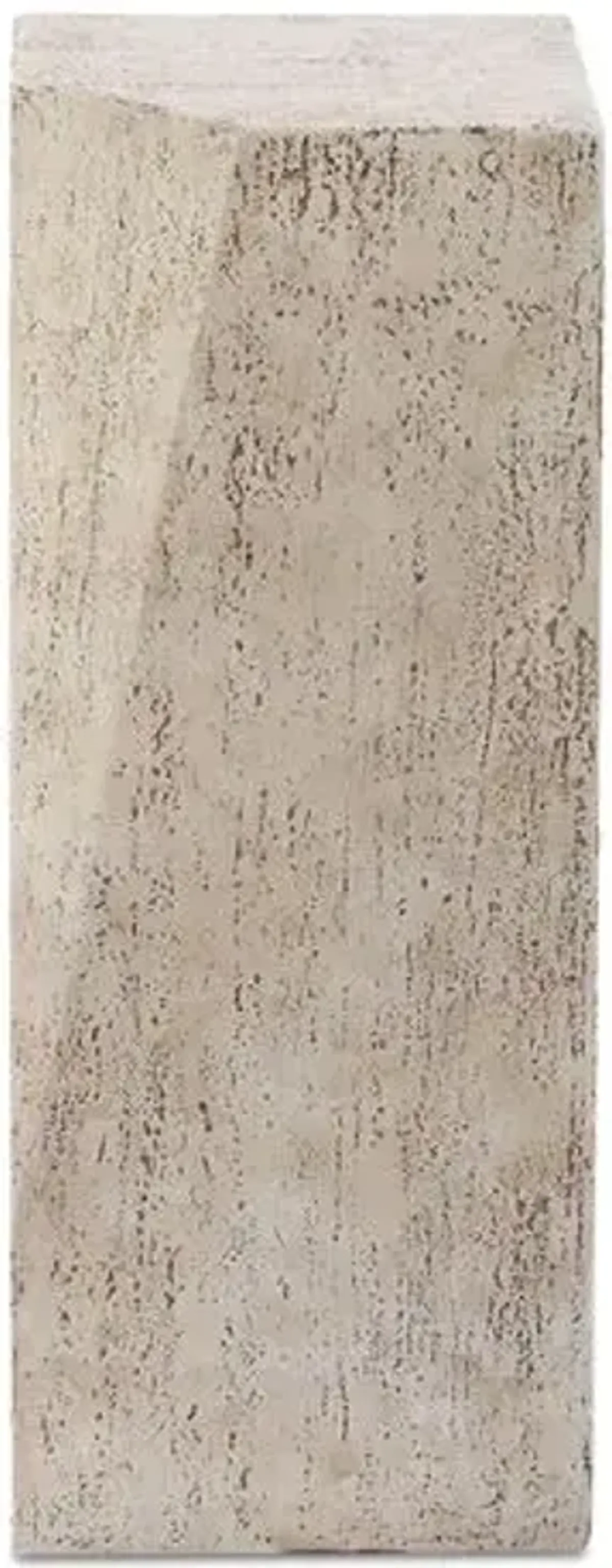 Fioraelyn Indoor/Outdoor Concrete Drink Table - Natural - Multi